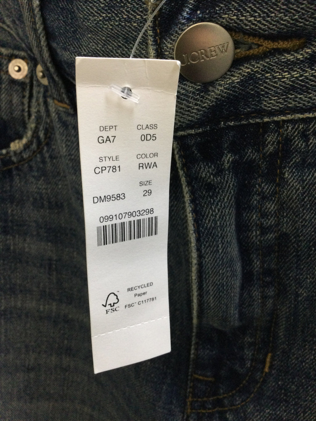 J CREW JEANS