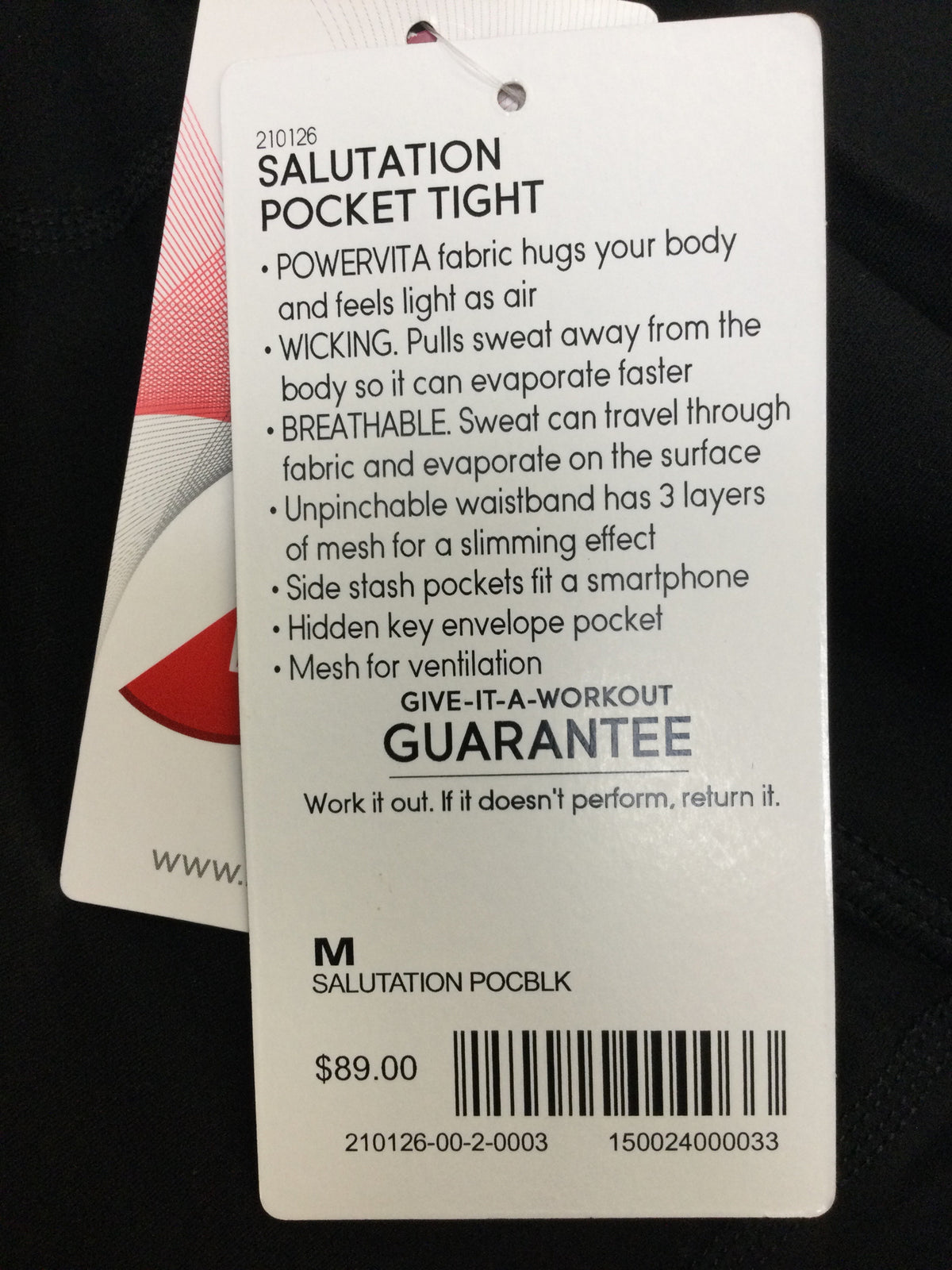 ATHLETA WORKOUTPTS