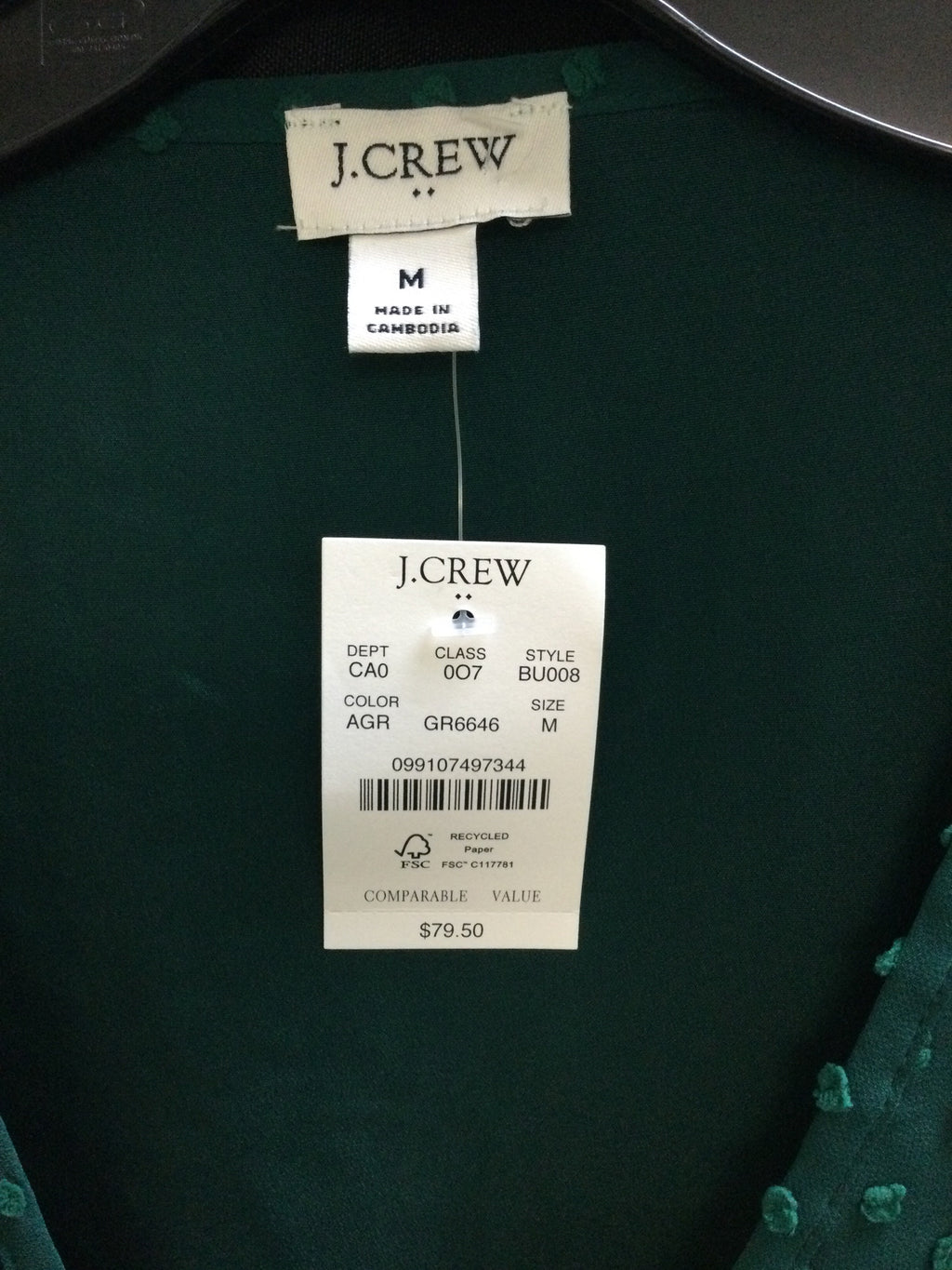 J CREW BLOUSE