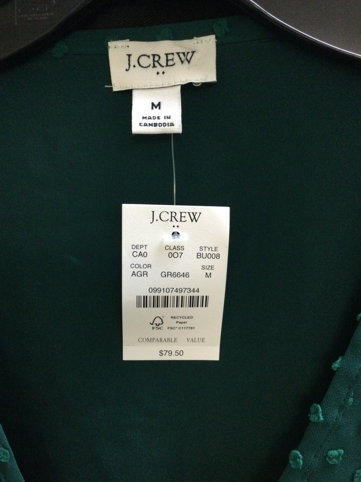 J CREW BLOUSE