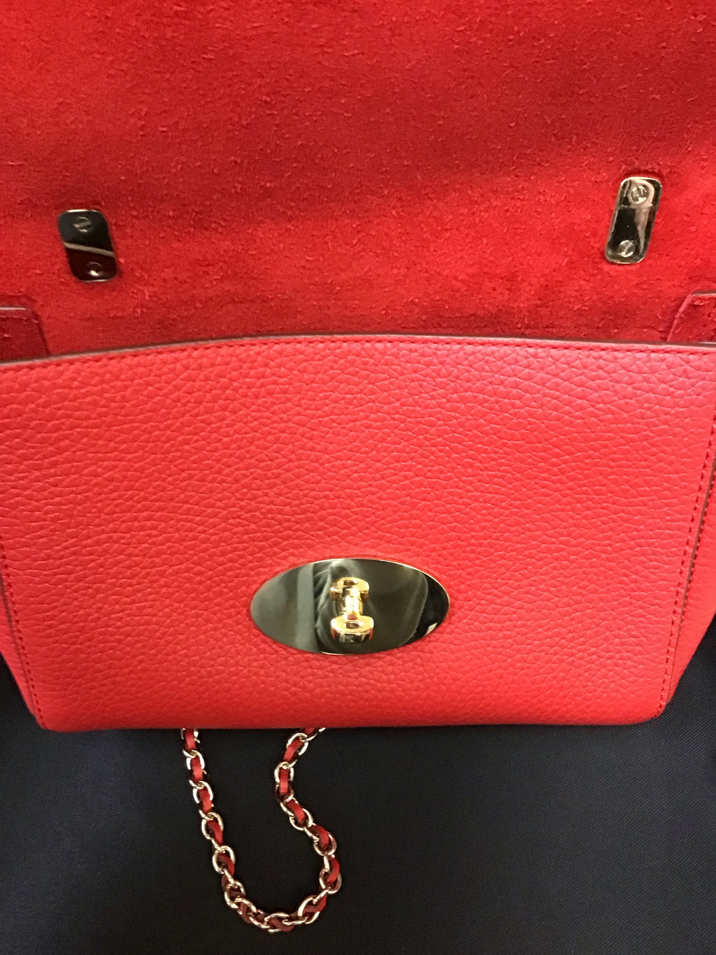 Mulberry Lily Scarlet Red handbag