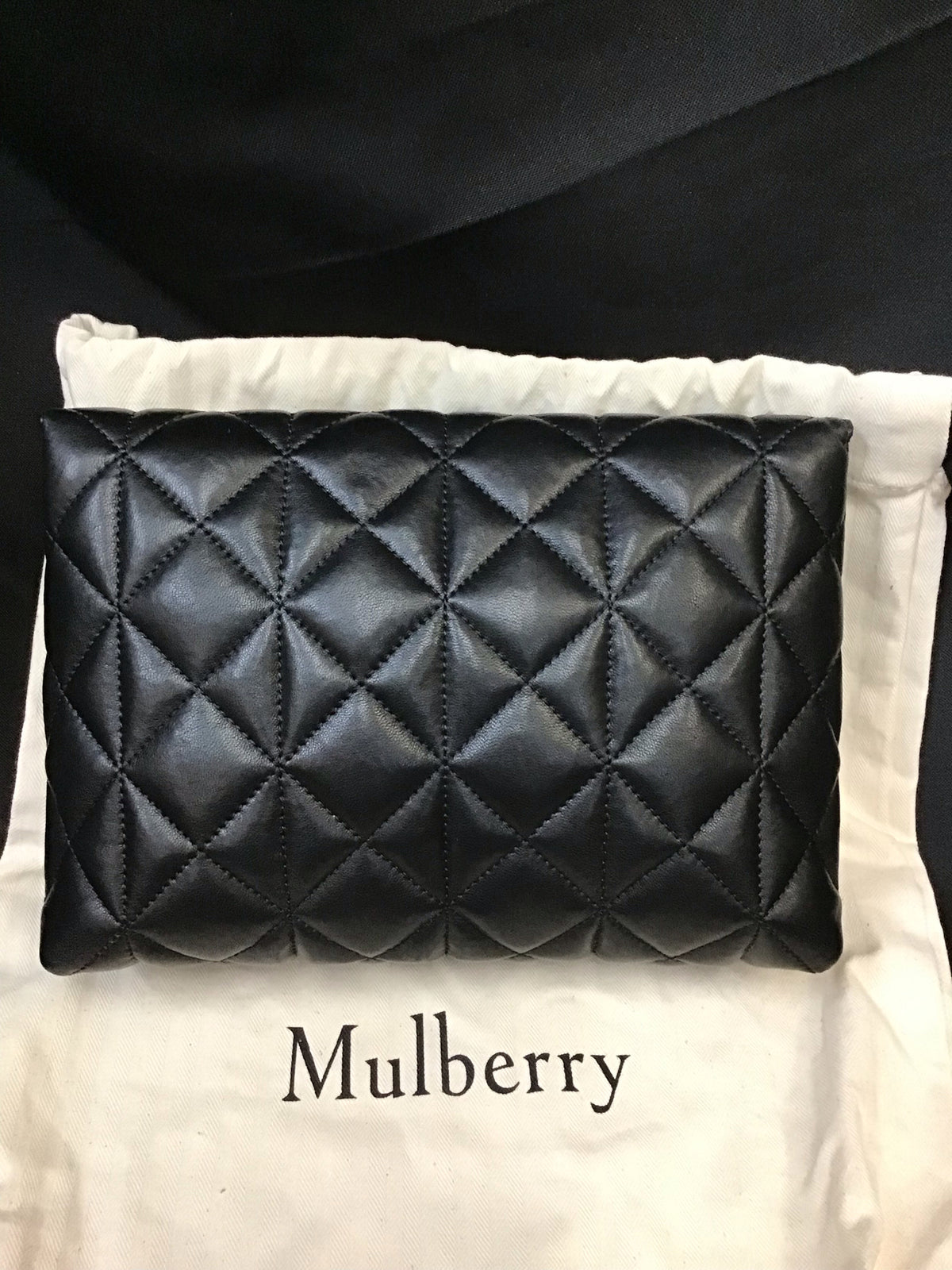 Mulberry Quilted Darley Clutch